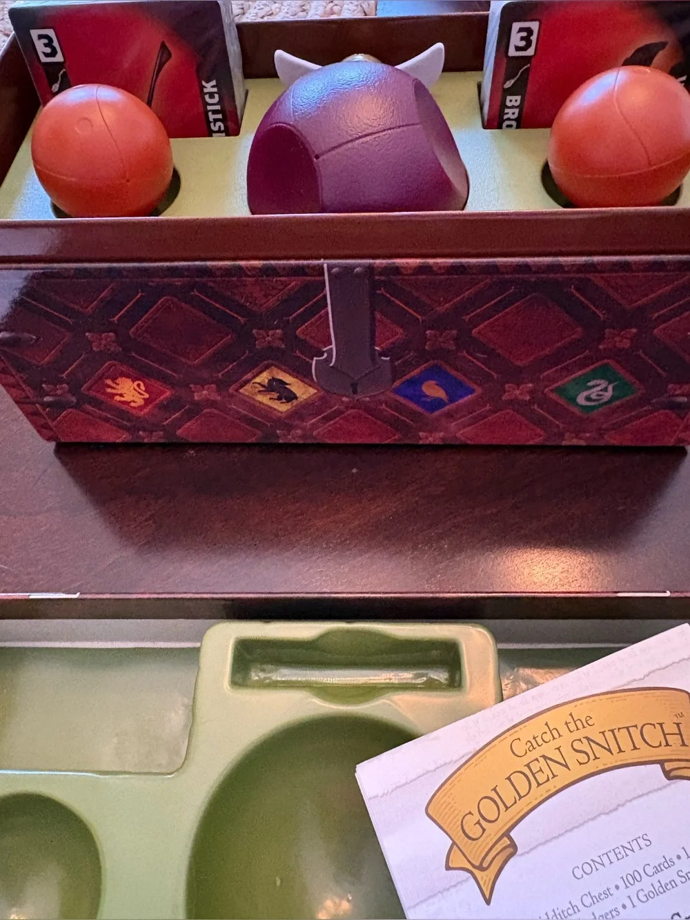 Harry Potter Catch The Golden Snitch, A Quidditch Board Game Family Game Ages 8
